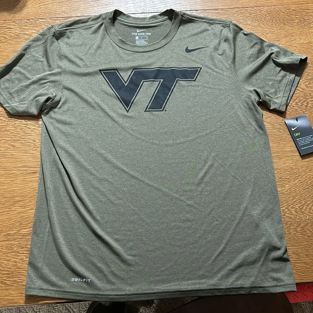 Nike tee dri-fit athletic cut Virginia tech